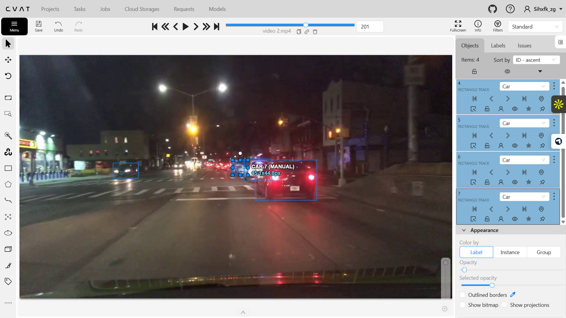 Vehicle annotation